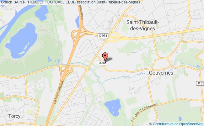 plan association Saint-thibault Football Club Saint-Thibault-des-Vignes