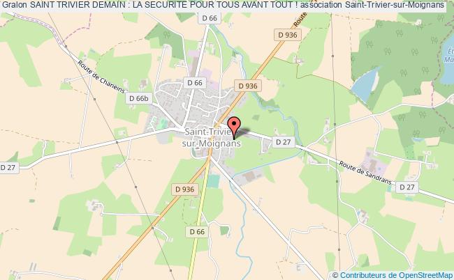 plan association Saint Trivier Demain : La Securite Pour Tous Avant Tout ! Saint-Trivier-sur-Moignans
