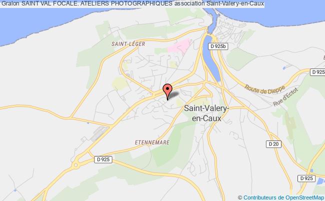plan association Saint Val Focale. Ateliers Photographiques Saint-Valery-en-Caux
