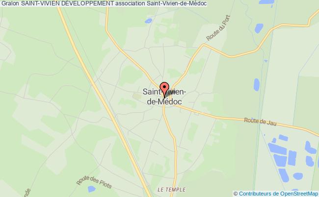 plan association Saint-vivien DÉveloppement Saint-Vivien-de-Médoc
