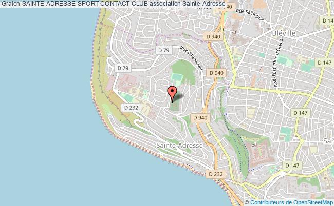 plan association Sainte-adresse Sport Contact Club Sainte-Adresse