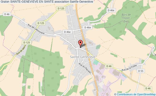 plan association Sainte-geneviÈve En SantÉ Sainte-Geneviève