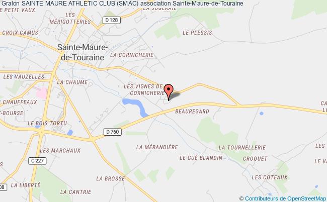 plan association Sainte Maure Athletic Club (smac) Sainte-Maure-de-Touraine