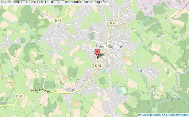 plan association Sainte Sigolene Plurielle Sainte-Sigolène