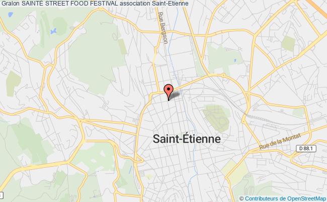 plan association SaintÉ Street Food Festival Saint-Étienne