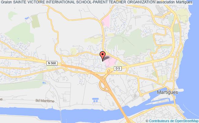 plan association Sainte Victoire International School-parent Teacher Organization Martigues