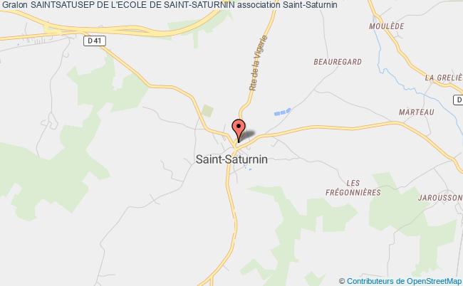 plan association Saintsatusep De L'ecole De Saint-saturnin Saint-Saturnin