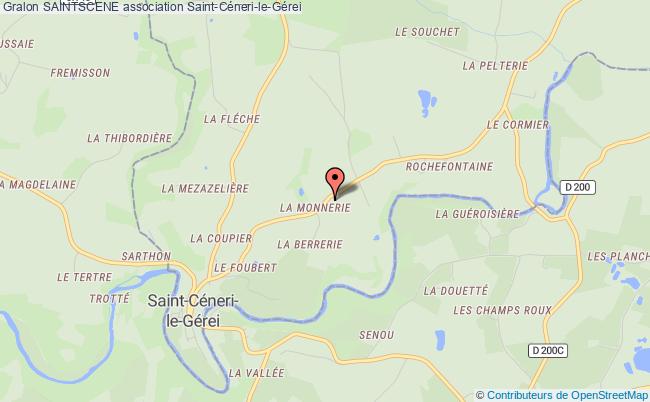 plan association Saintscene Saint-Céneri-le-Gérei