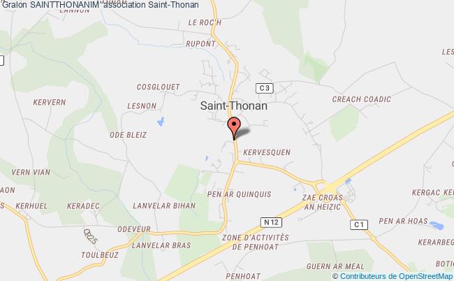 plan association Saintthonanim' Saint-Thonan