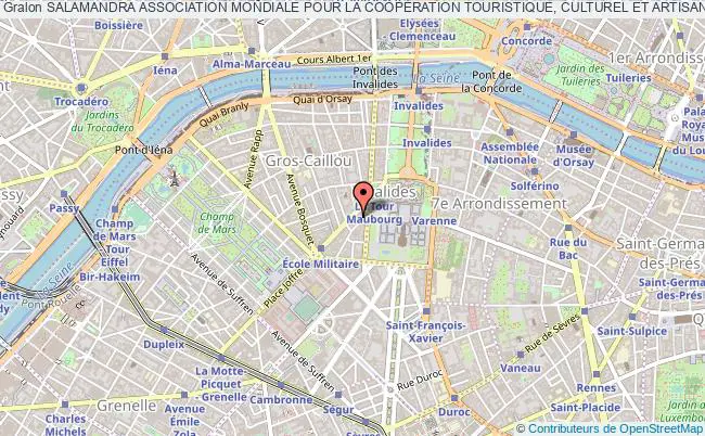 plan association Salamandra Association Mondiale Pour La CoopÉration Touristique, Culturel Et Artisanal Paris