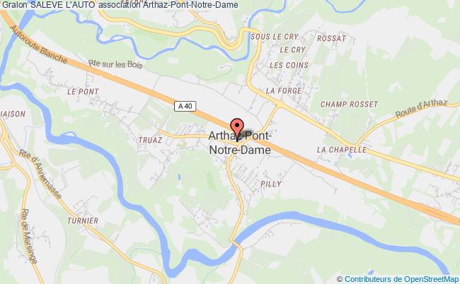 plan association Saleve L'auto Arthaz-Pont-Notre-Dame