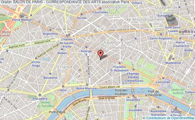 plan association Salon De Paris - Correspondance Des Arts Paris