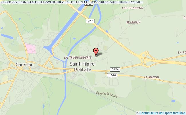plan association Saloon Country St Hilaire Petitville Isigny Sur Mer St Fromond Saint-Hilaire-Petitville