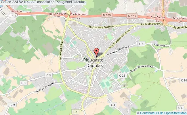 plan association Salsa Iroise Plougastel-Daoulas