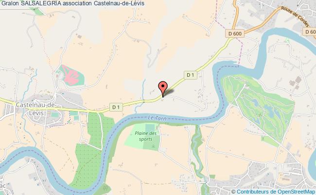 plan association Salsalegria Castelnau-de-Lévis