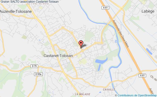 plan association Salto Castanet-Tolosan