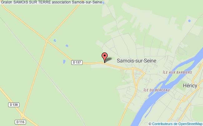 plan association Samois Sur Terre Samois-sur-Seine