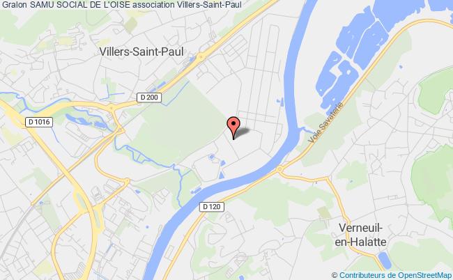 plan association Samu Social De L'oise Villers-Saint-Paul