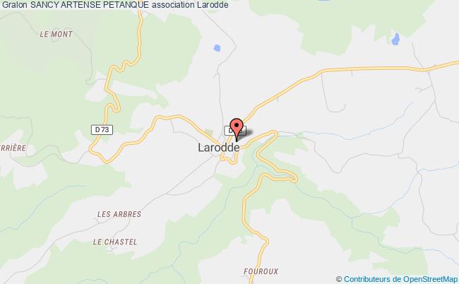 SANCY ARTENSE PETANQUE