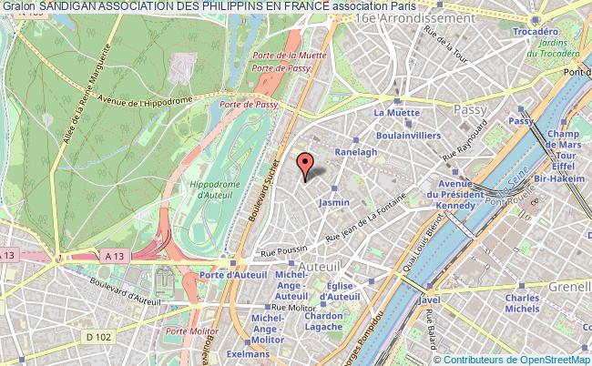 plan association Sandigan Association Des Philippins En France Paris