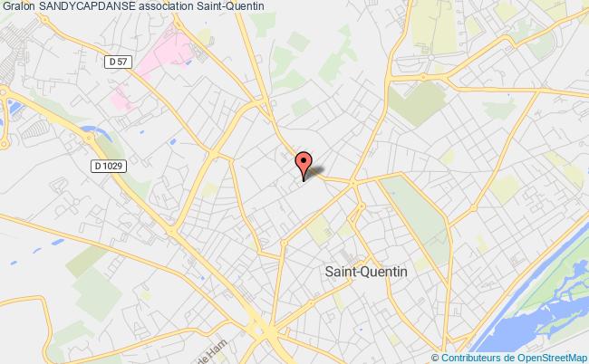 plan association Sandycapdanse Saint-Quentin