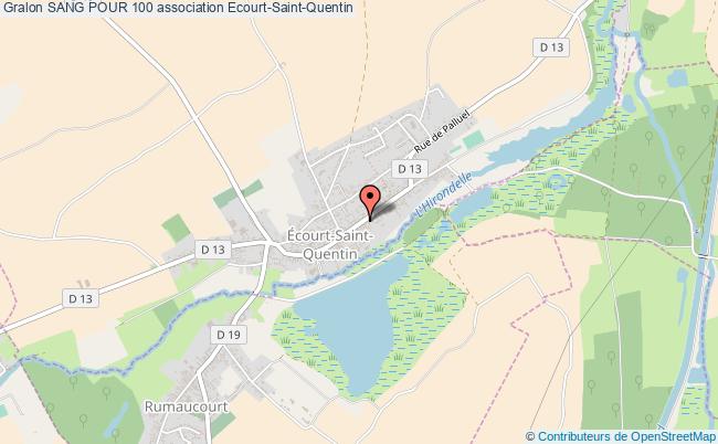 plan association Sang Pour 100 Écourt-Saint-Quentin