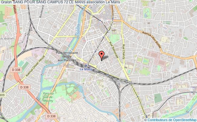 SANG POUR SANG CAMPUS 72 LE MANS