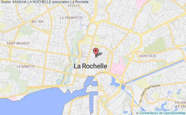 plan association Sangha La Rochelle La    Rochelle