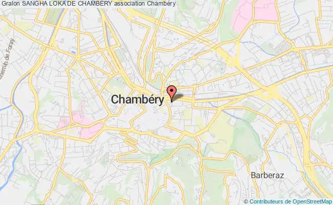 plan association Sangha Loka De Chambery Chambéry
