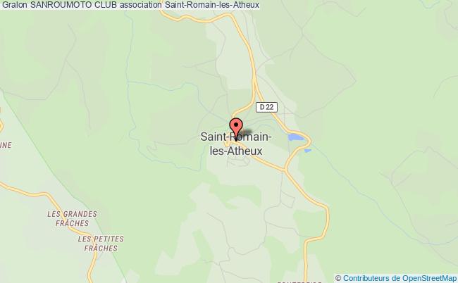 plan association Sanroumoto Club Saint-Romain-les-Atheux