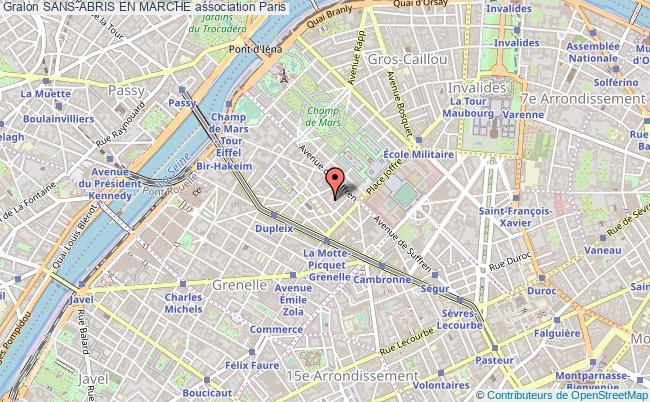 plan association Sans-abris En Marche Paris