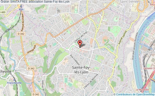 plan association Santa Free Sainte-Foy-lès-Lyon