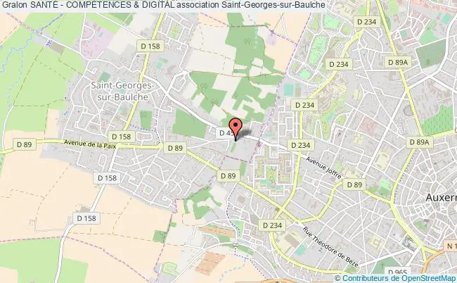 plan association SantÉ - CompÉtences & Digital Saint-Georges-sur-Baulche