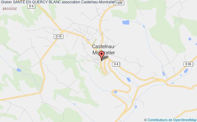 plan association SantÉ En Quercy Blanc Castelnau Montratier-Sainte-Alauzie