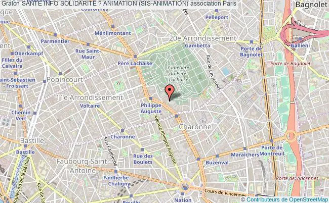 plan association Sante Info Solidarite ? Animation (sis-animation) Paris