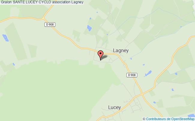 plan association Sante Lucey Cyclo Lagney