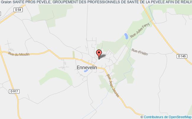plan association SantÉ Pros PÉvÈle, Groupement Des Professionnels De SantÉ De La Pevele Afin De RÉaliser Des Interventions De SantÉ Publique 