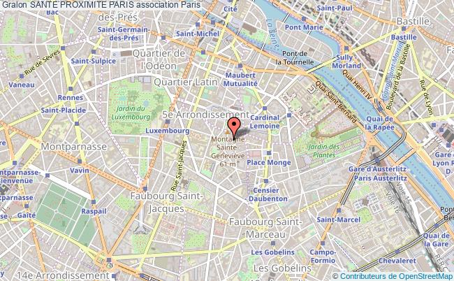 plan association Sante Proximite Paris Paris