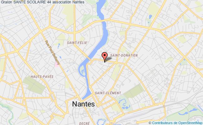 plan association Sante Scolaire 44 Nantes