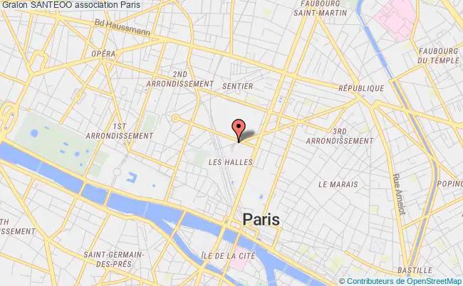 plan association Santeoo PARIS