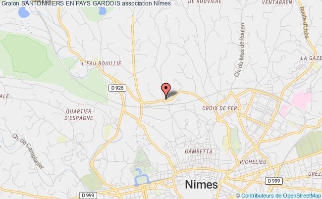 plan association Santonniers En Pays Gardois Nîmes
