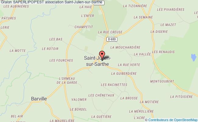 plan association Saperlipop'est Saint-Julien-sur-Sarthe