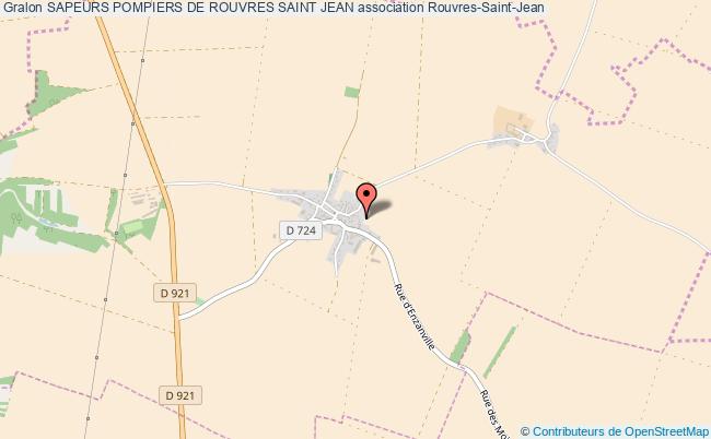 plan association Sapeurs Pompiers De Rouvres Saint Jean Rouvres-Saint-Jean