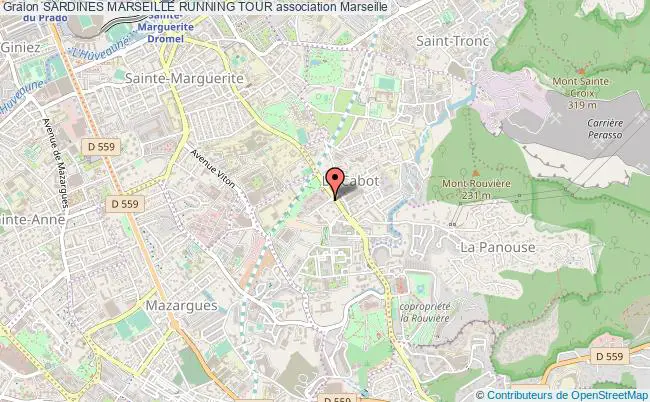 plan association Sardines Marseille Running Tour Marseille
