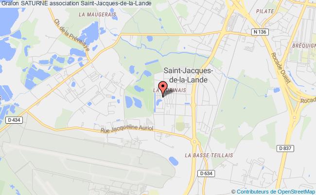 plan association Saturne Saint-Jacques-de-la-Lande