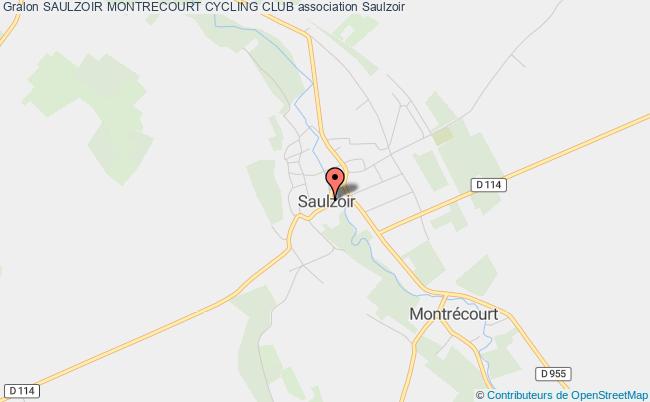 plan association Saulzoir Montrecourt Cycling Club Saulzoir