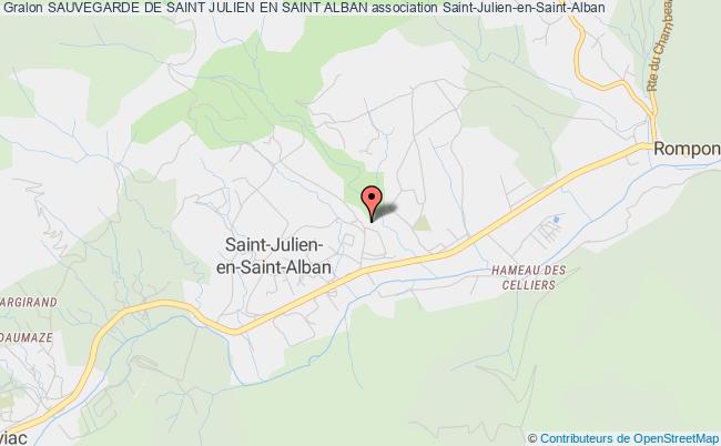 SAUVEGARDE DE SAINT JULIEN EN SAINT ALBAN