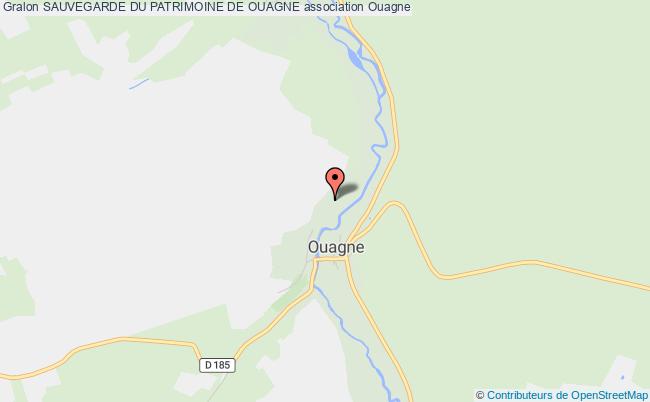 plan association Sauvegarde Du Patrimoine De Ouagne Ouagne