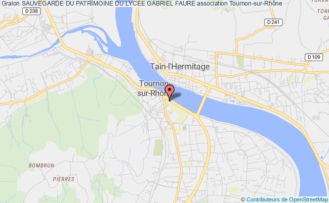 SAUVEGARDE DU PATRIMOINE DU LYCEE GABRIEL FAURE