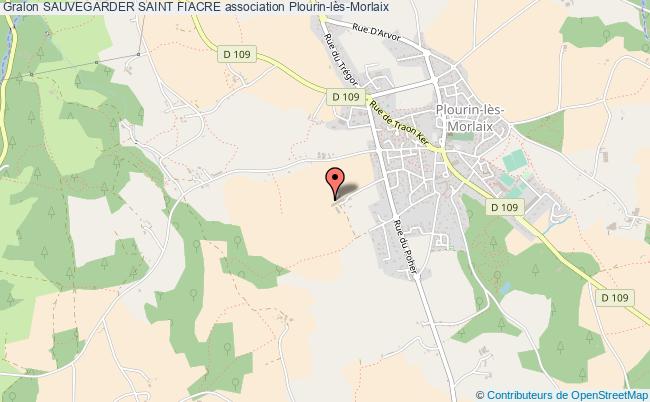 plan association Sauvegarder Saint Fiacre Plourin-lès-Morlaix